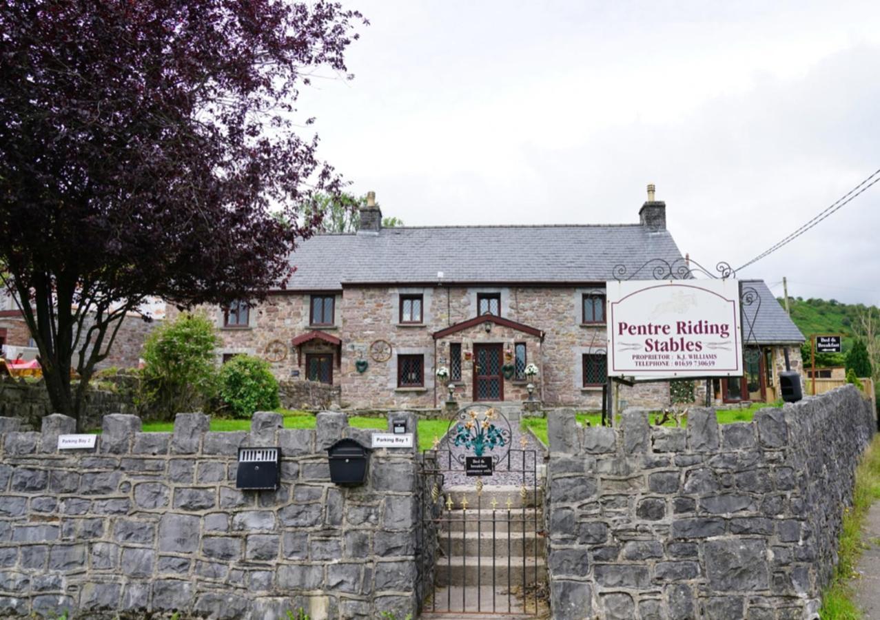 Hotel Pentre Riding Stables Abercraf Exterior foto