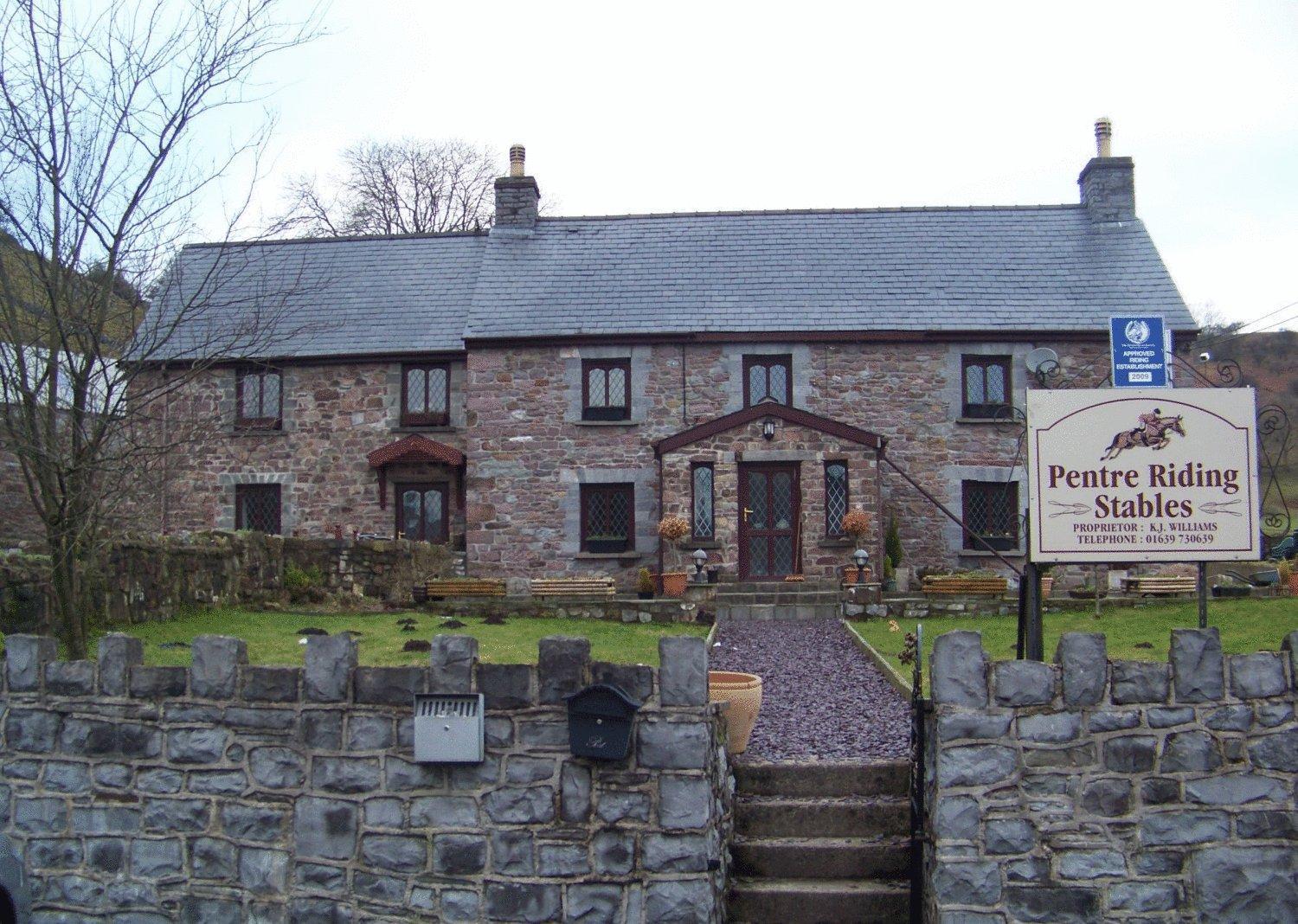 Hotel Pentre Riding Stables Abercraf Exterior foto